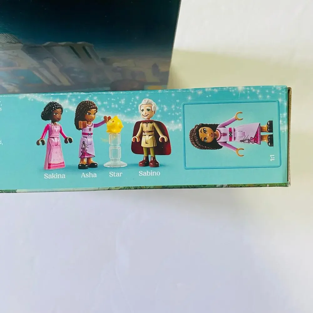 LEGO | Disney Wish Asha's Cottage/King Magnifico's Castle Bundle NWT